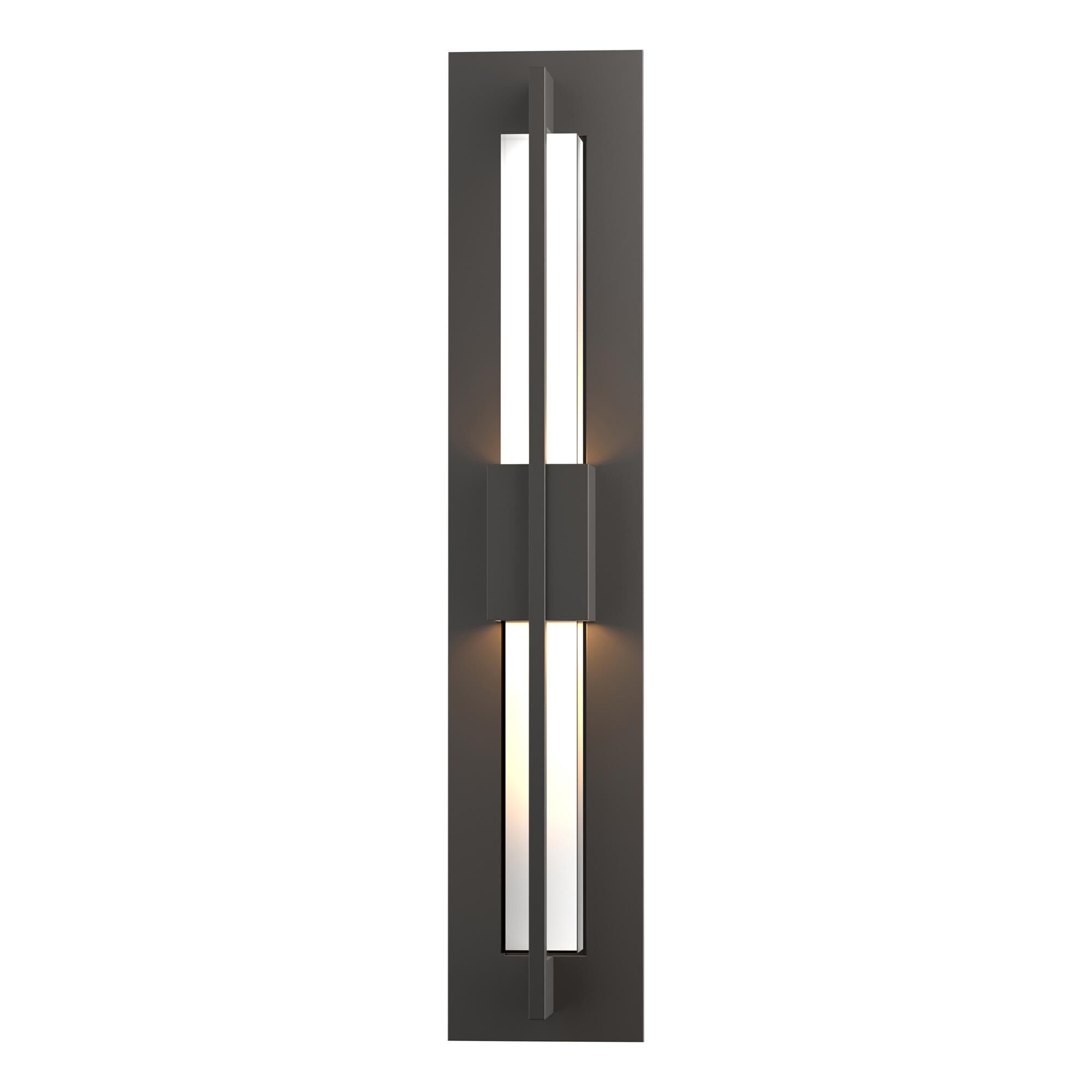 Double Axis 23 Inch Tall 2 Light LED Outdoor Wall Light by Hubbardton Forge