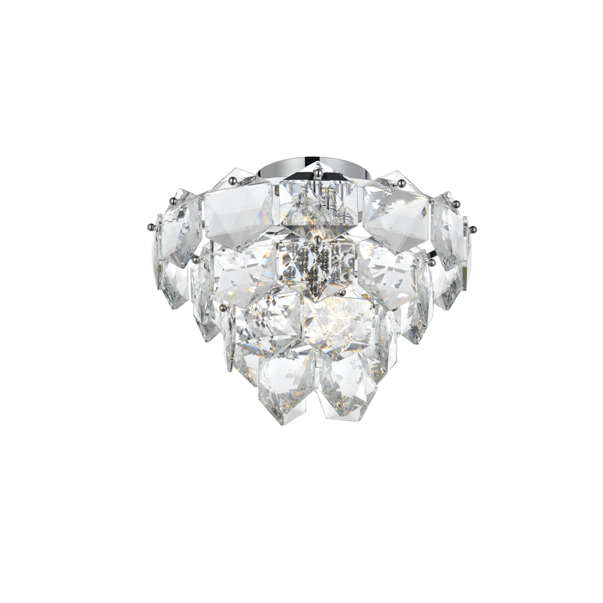 Adaline 16 Inch Flush Mount by Elegant Lighting