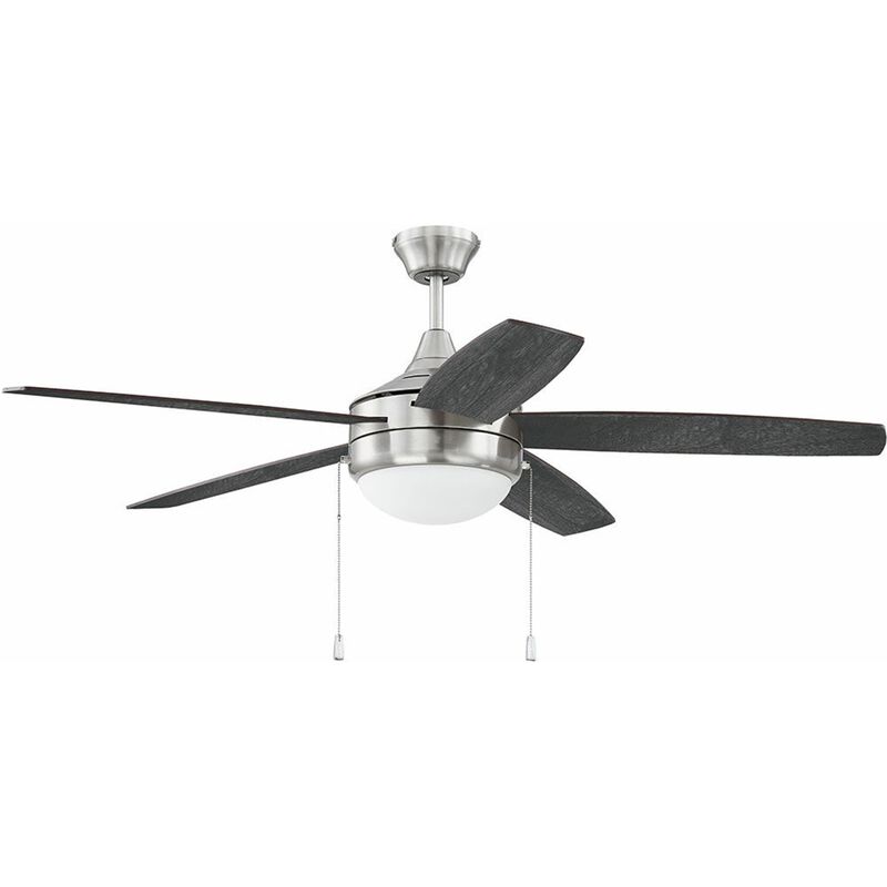 Phaze 52 Inch 5 Blade Ceiling Fan with Light Kit by Craftmade