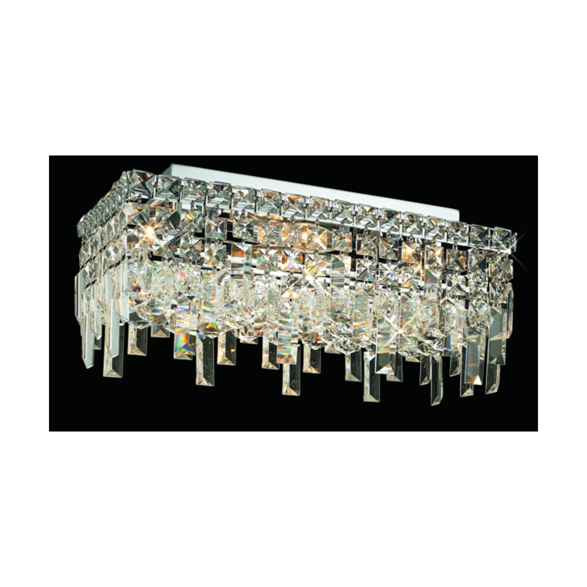 Maxim 16 Inch 4 Light Flush Mount by Elegant Lighting
