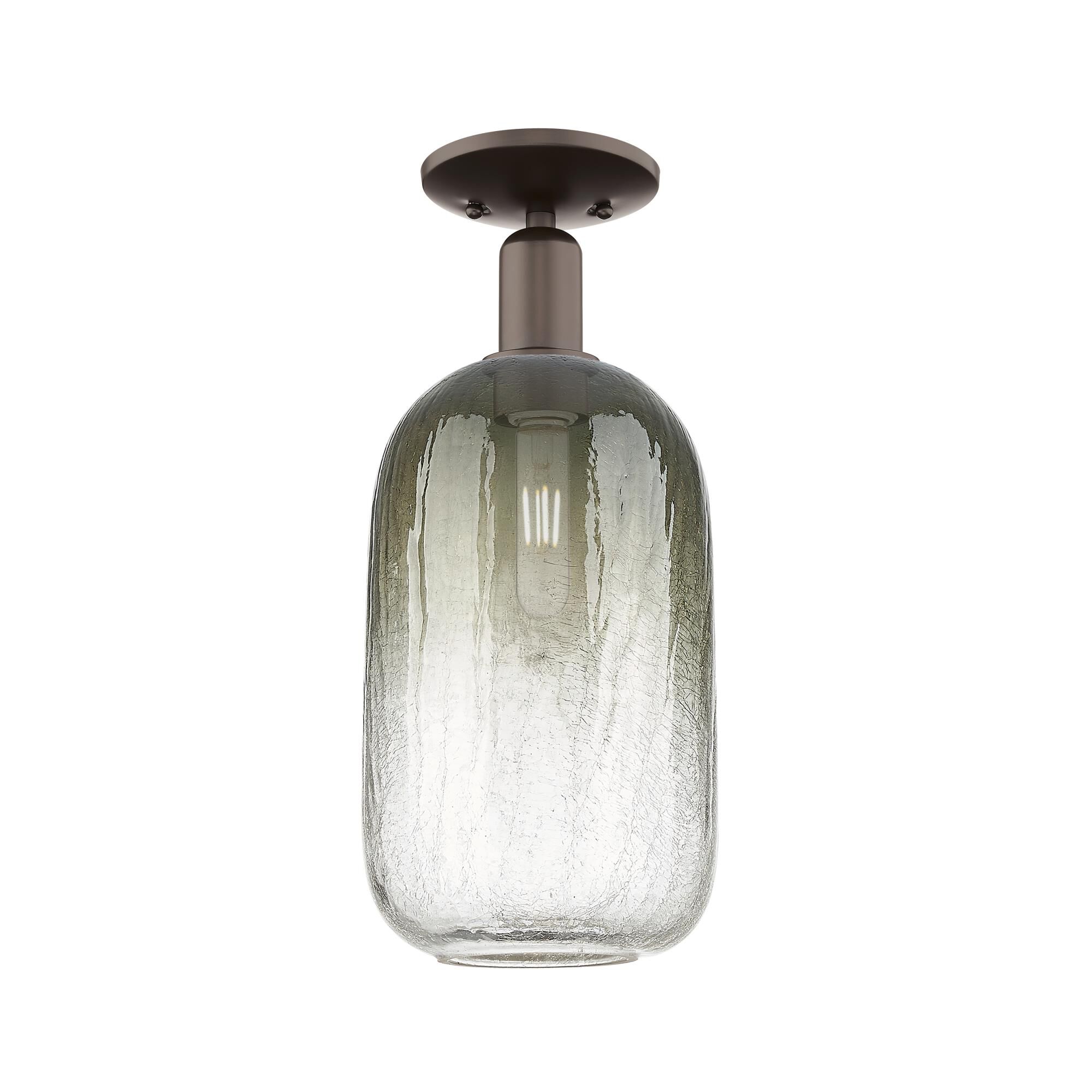 Bruno Marashlian Brookhaven Cloche 7 Inch Semi Flush Mount by Innovations Lighting