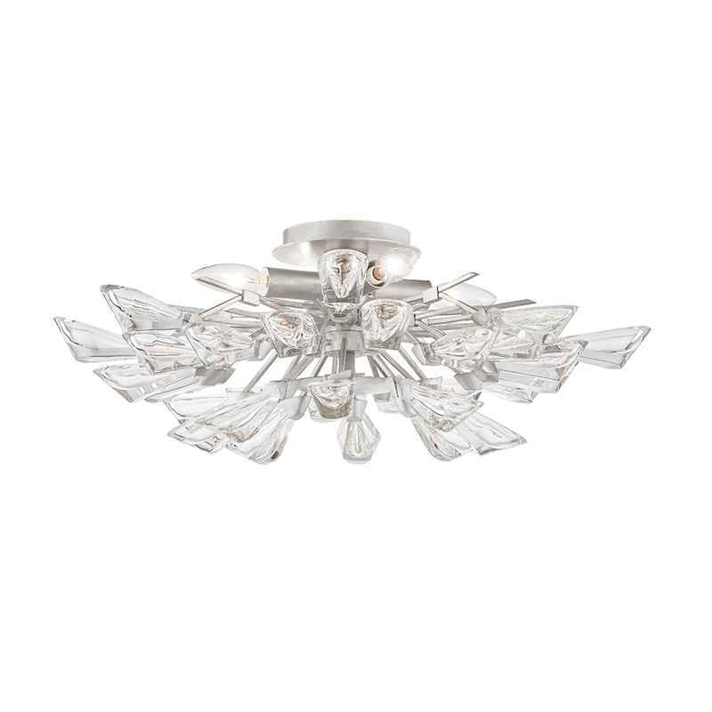 Tulip 23 Inch 4 Light Semi Flush Mount by Hudson Valley Lighting