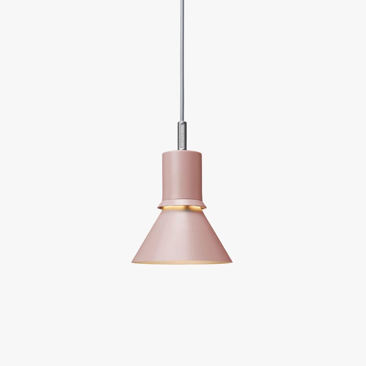 Shown in Rose Pink finish and Aluminum shade