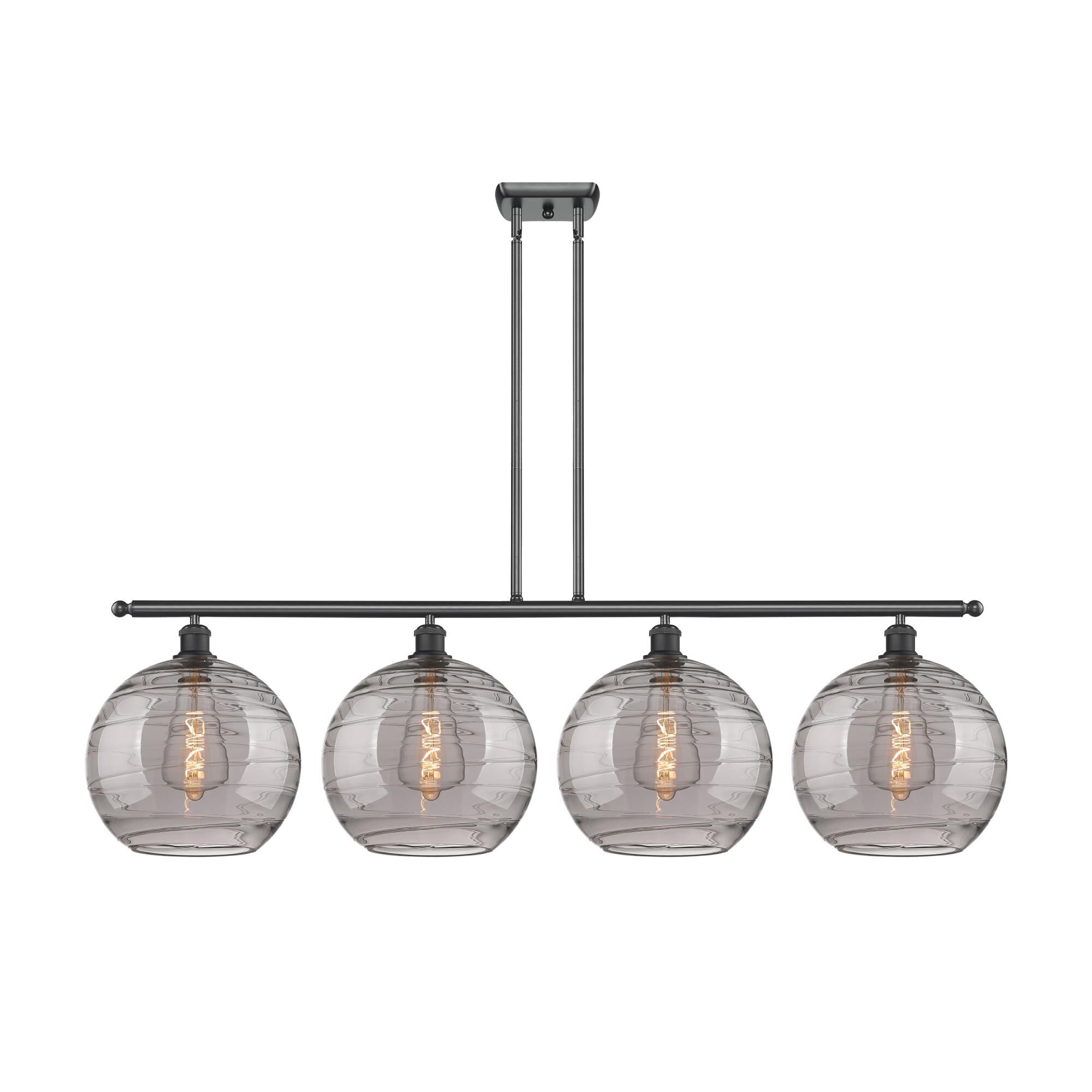 Bruno Marashlian Athens Deco Swirl 50 Inch Linear Suspension Light by Innovations Lighting