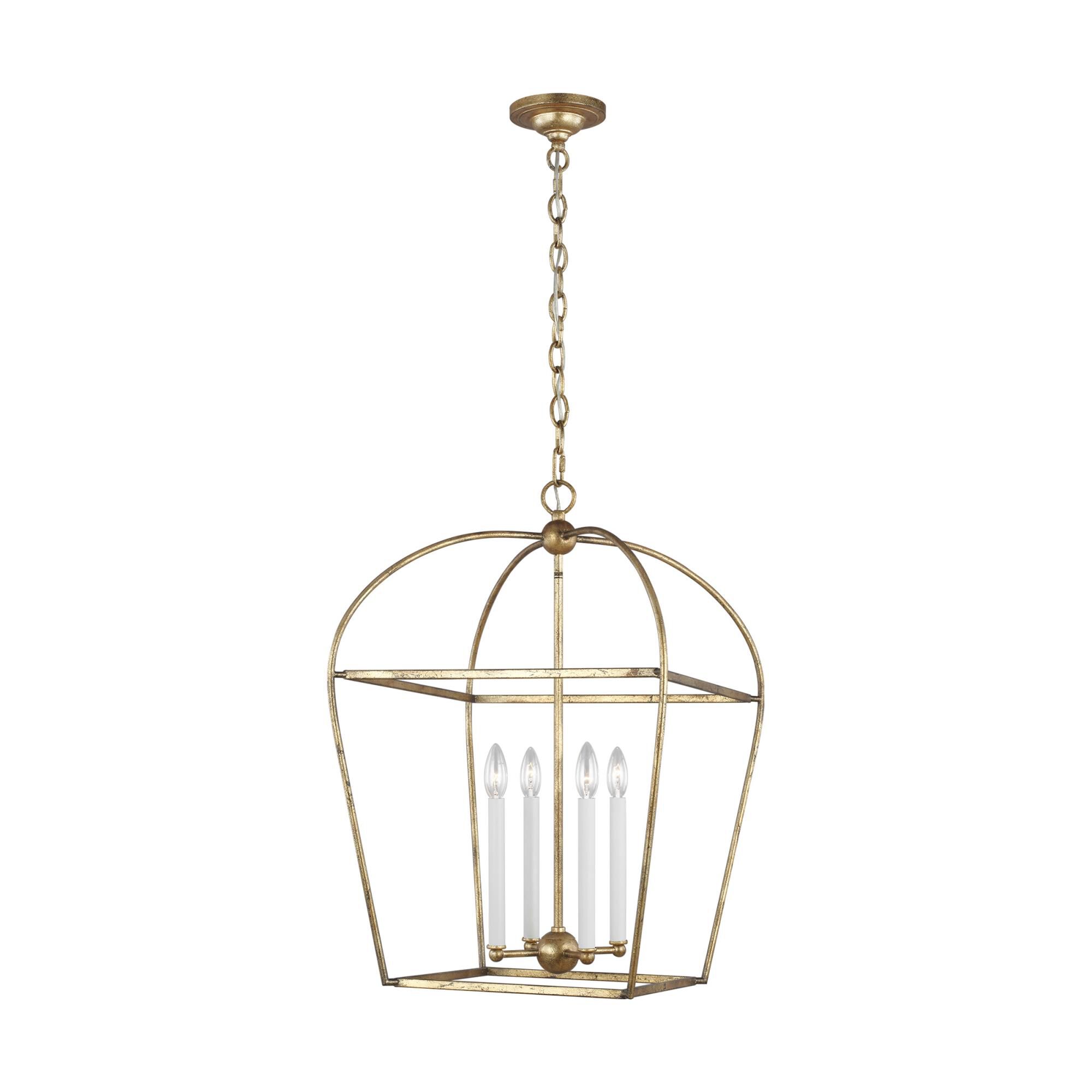 Chapman & Myers Stonington 18 Inch Cage Pendant by Visual Comfort Studio Collection