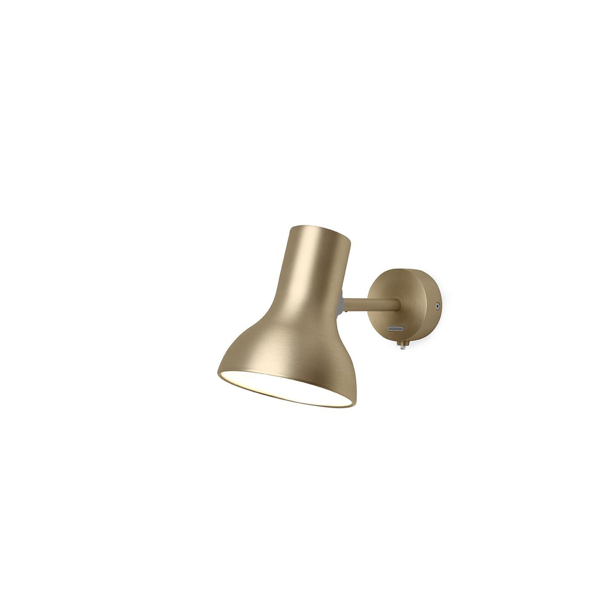 Shown in Gold Luster finish and Aluminum shade