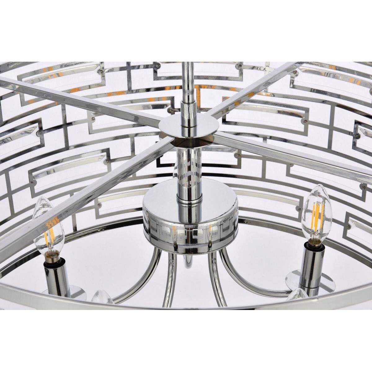 Shown in Chrome finish and Royal Cut Clear crystal