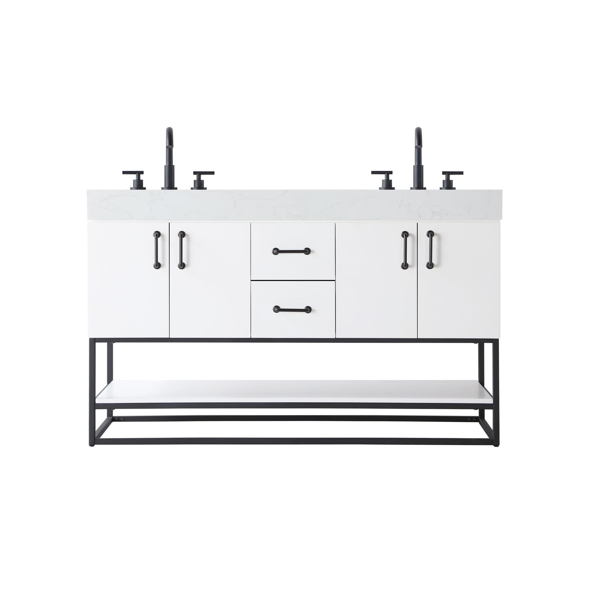 Caroline 54 Inch Bath Vanity by Elegant Dcor