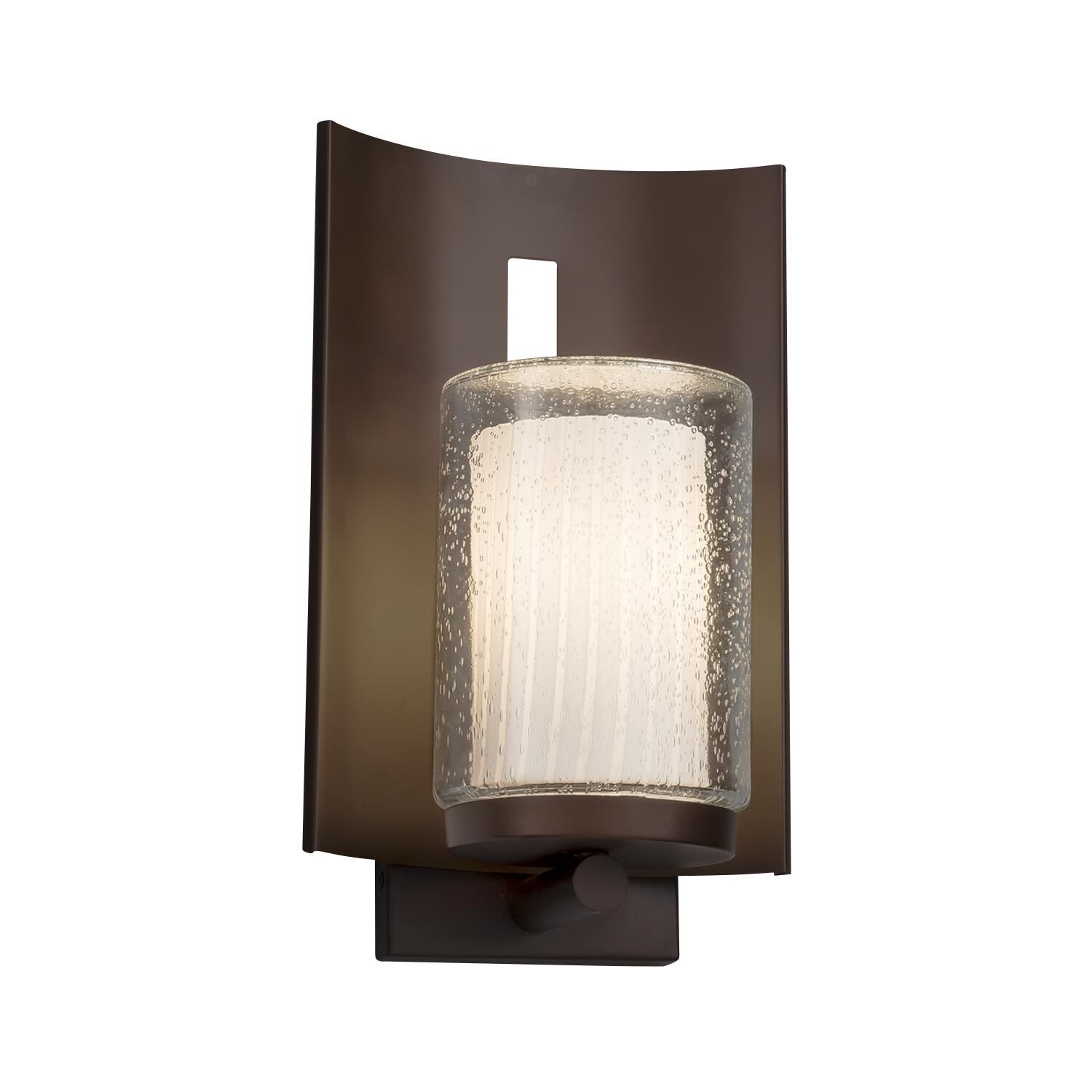 Fusion 12 Inch Wall Sconce by Justice Design Group