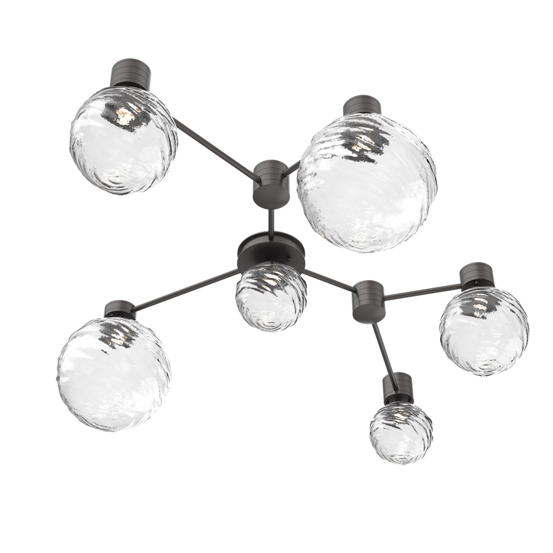 Levi Wilson Gaia 40 Inch Semi Flush Mount by Hammerton Studio