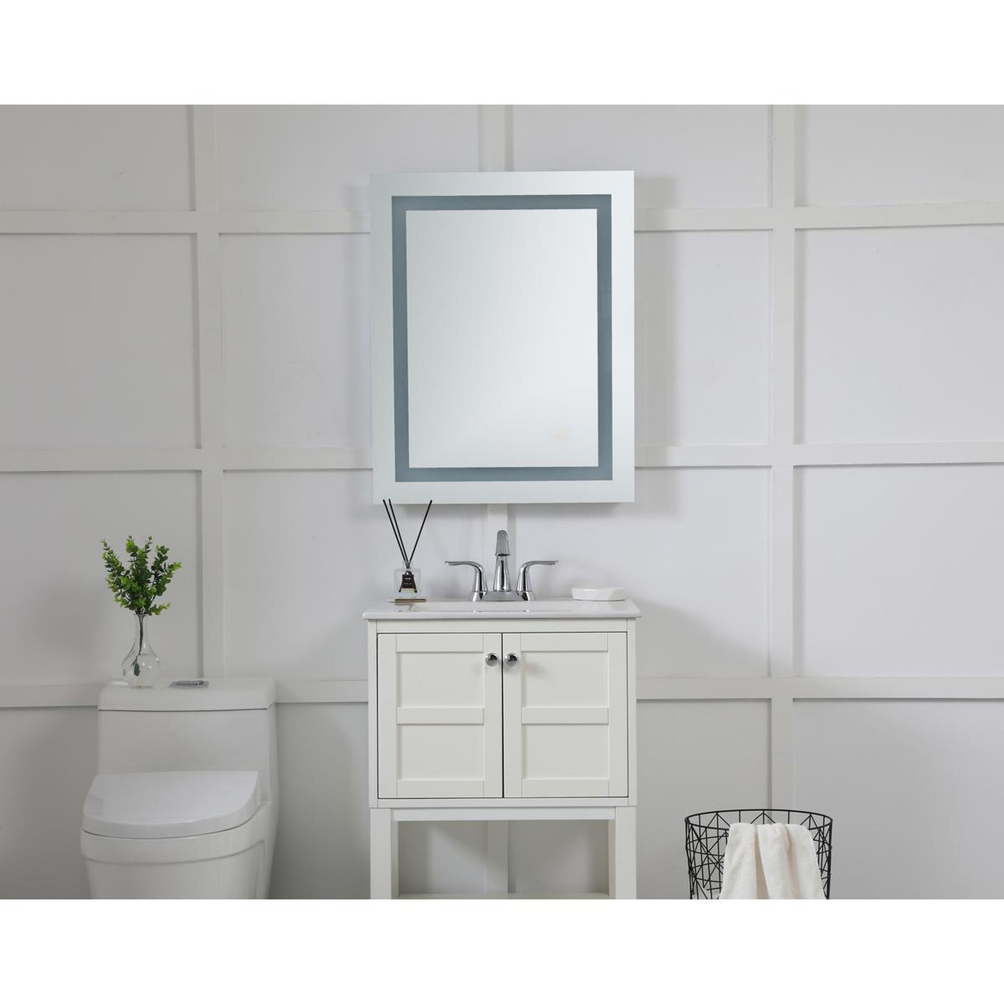 Nova 30 Inch LED Lighted Mirror,