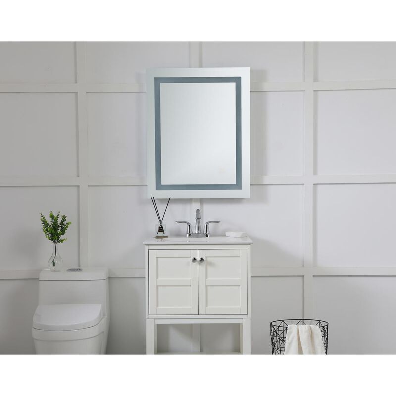 Nova 30 Inch LED Lighted Mirror by Elegant Decor