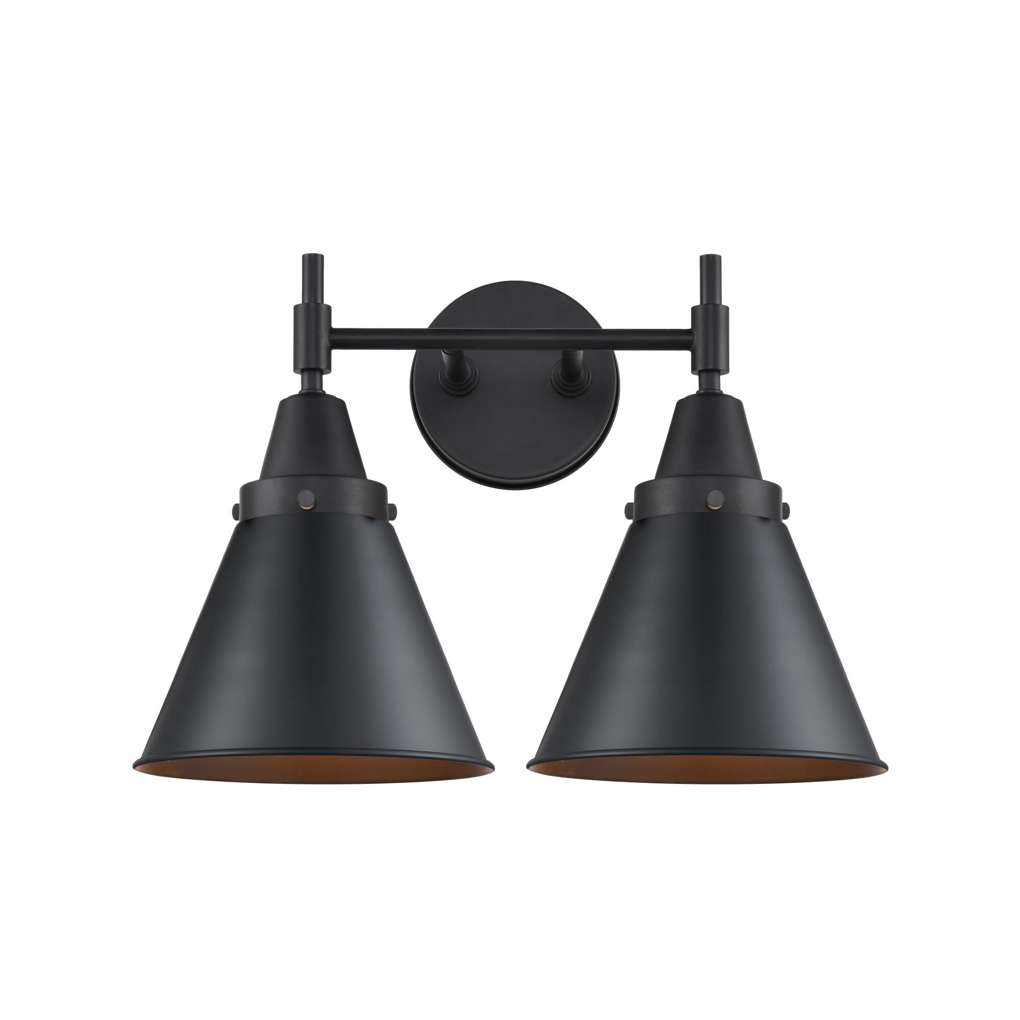 Shown in Matte Black finish and Matte Black Appalachian shade