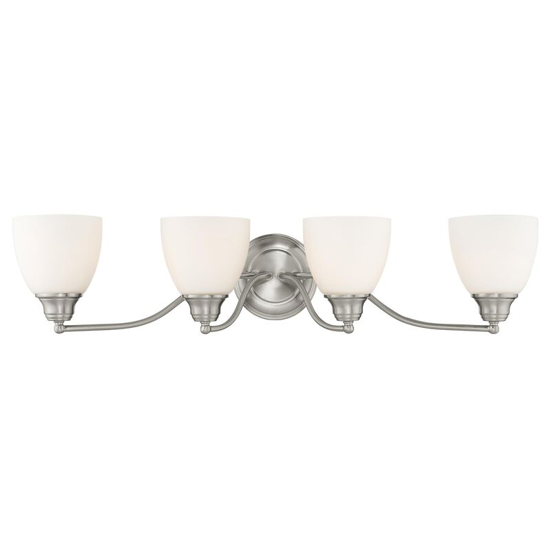 Somerville 30 Inch 4 Light Bath Vanity Light by Livex Lighting