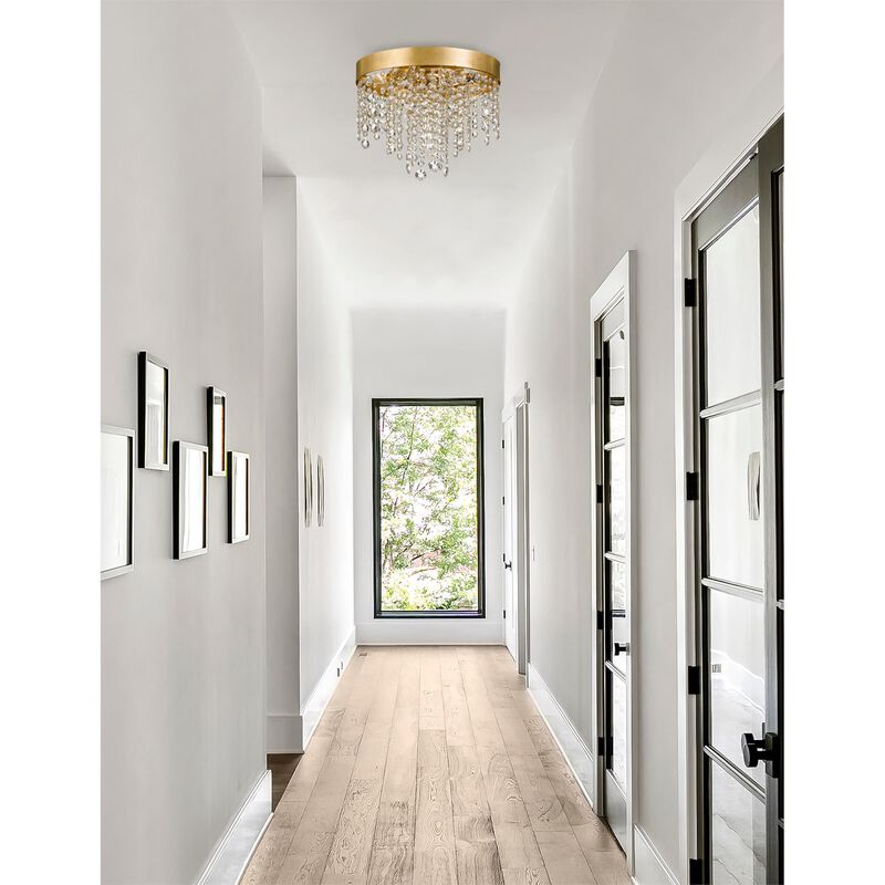 Winham 16 Inch 4 Light Flush Mount by Crystorama