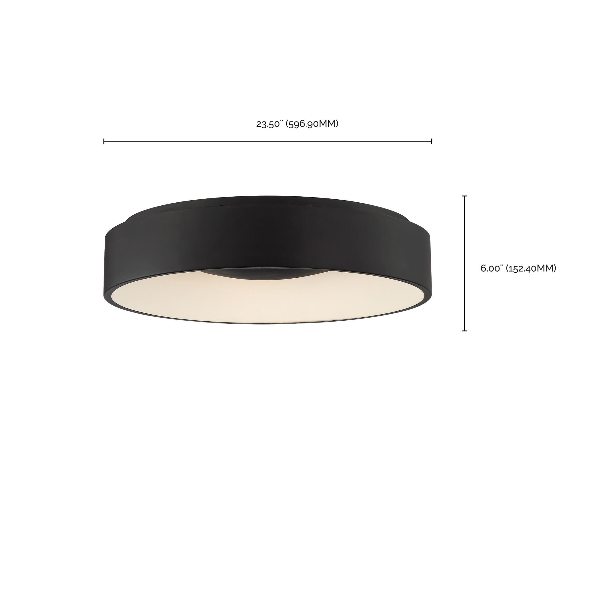 Orbit 23 Inch 1 Light LED Flush Mount by Nuvo Lighting