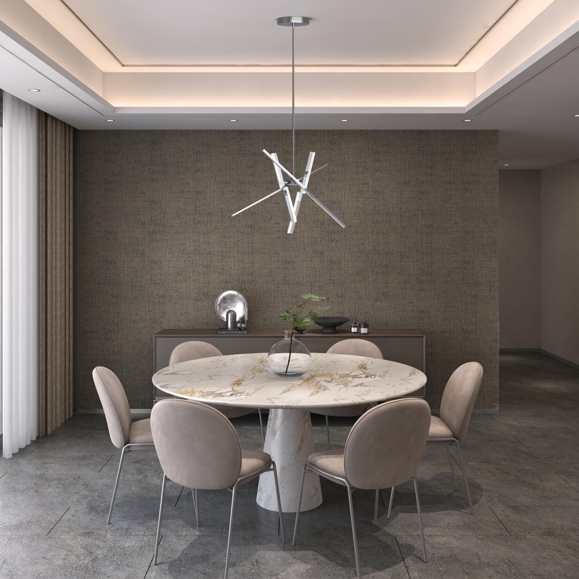 Stix 32 Inch Large Pendant by Artcraft