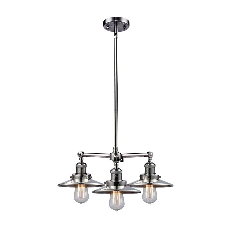 Bruno Marashlian Bare Bulb 15 Inch 3 Light Mini Chandelier by Innovations Lighting