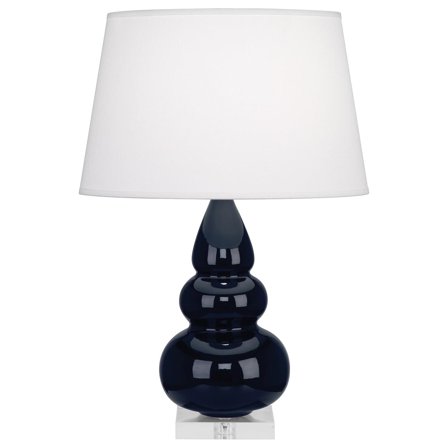 Small Triple Gourd 24 Inch Table Lamp by Robert Abbey