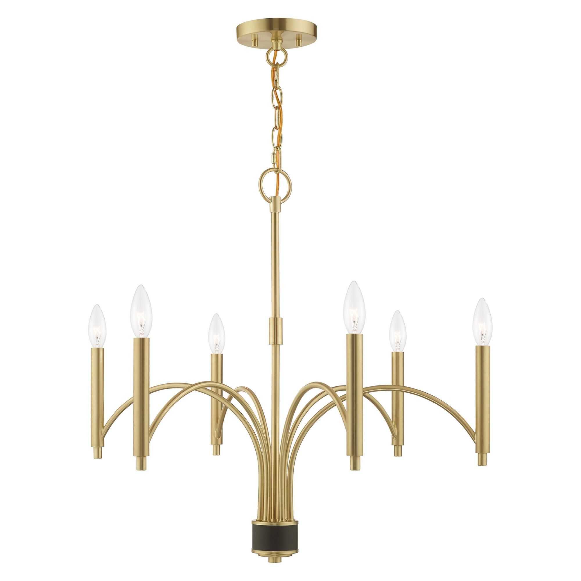 Wisteria 6 Light Chandelier by Livex Lighting