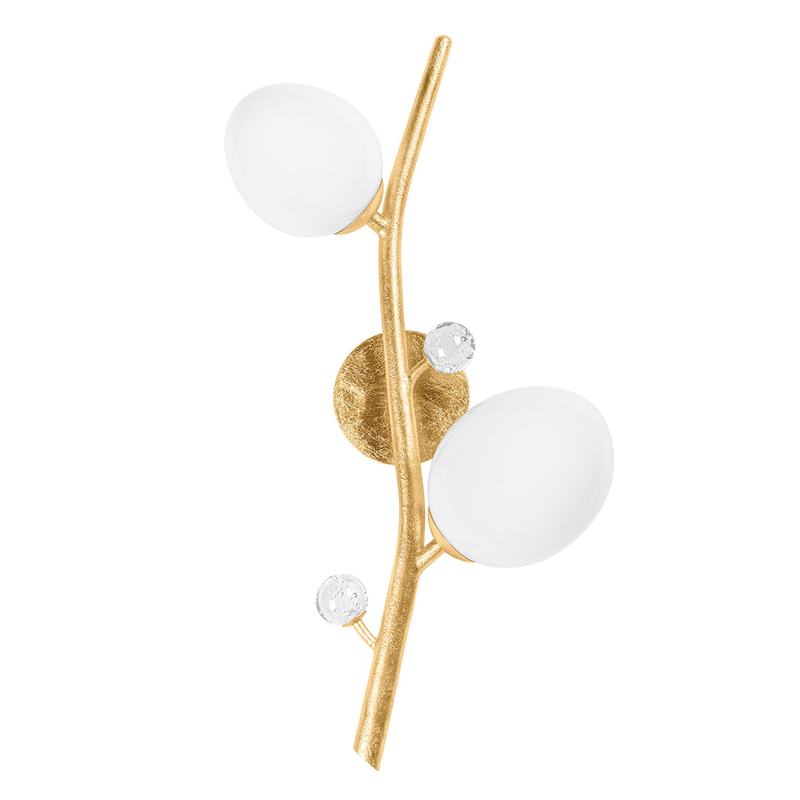 Mirielle Large 2 Light Wall Sconce by Corbett Lighting