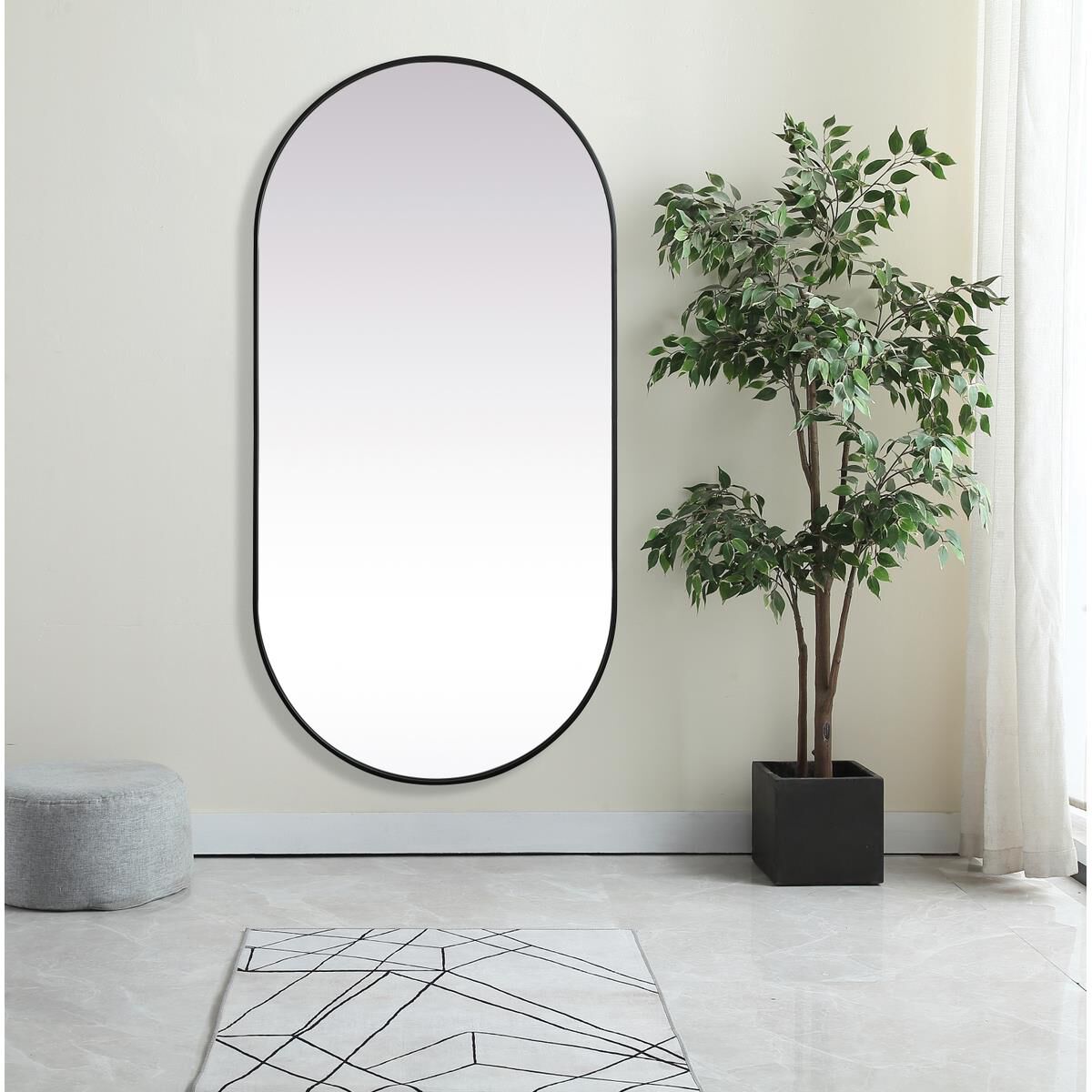 Asha 72 Inch Decorative Mirror by Elegant Decor