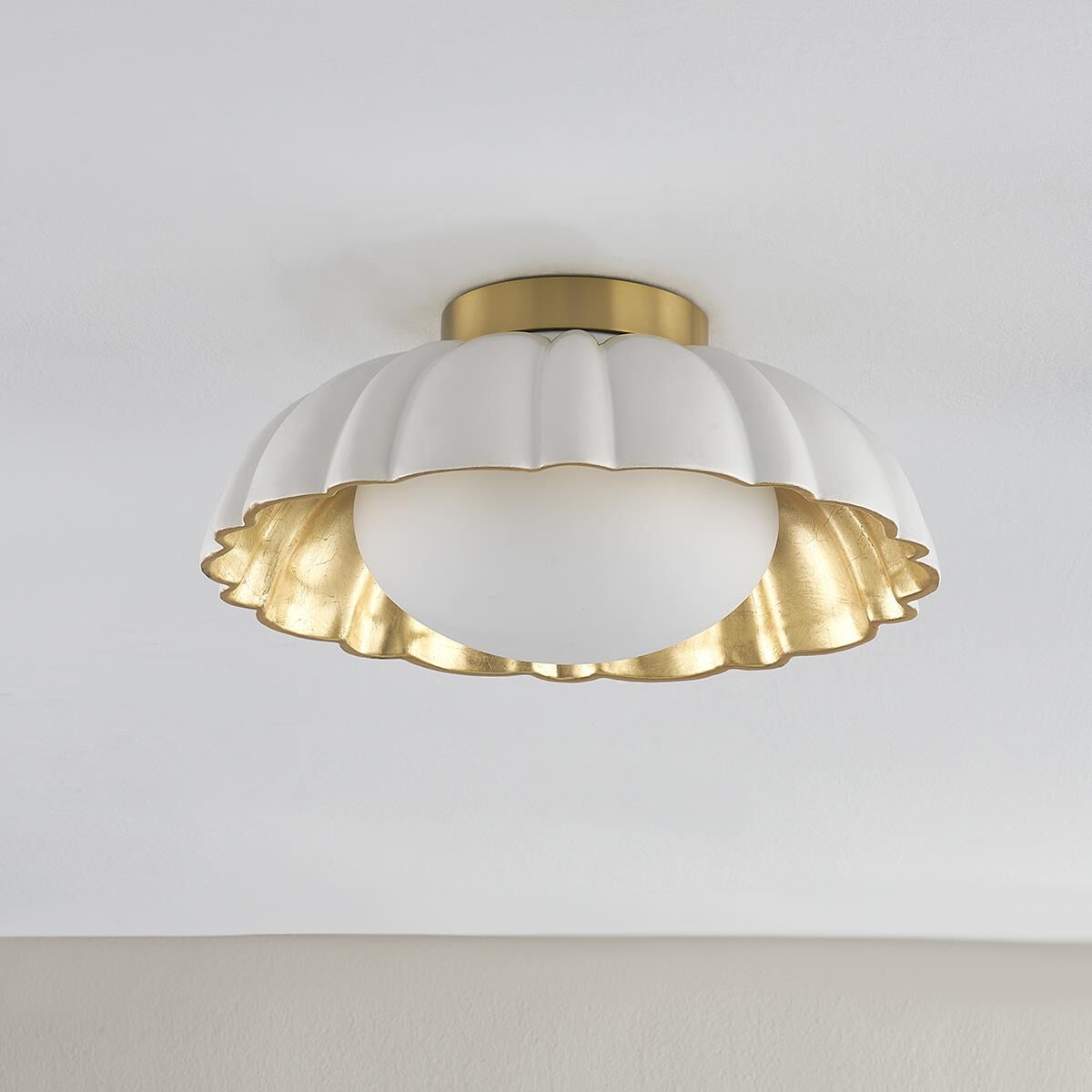 Penelope 14 Inch Flush Mount by Mitzi