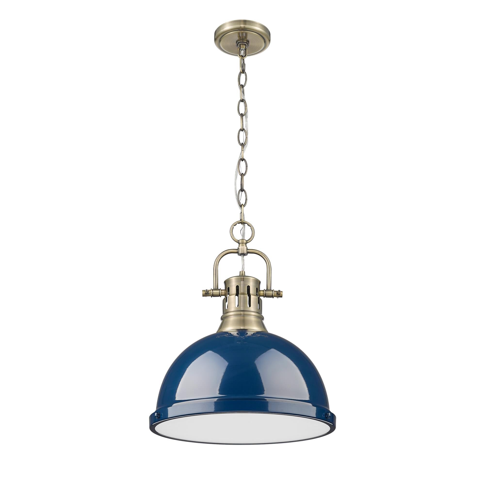 Duncan 14 Inch Large Pendant by Golden Lighting