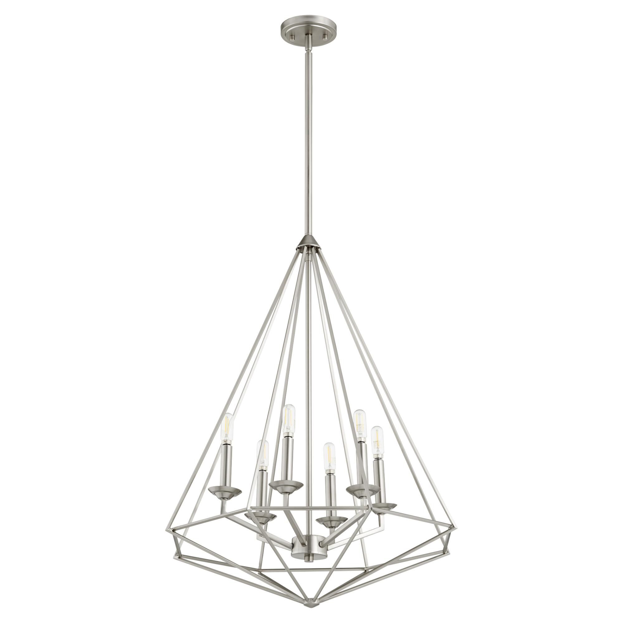 Bennett 24 Inch 6 Light Chandelier by Quorum International