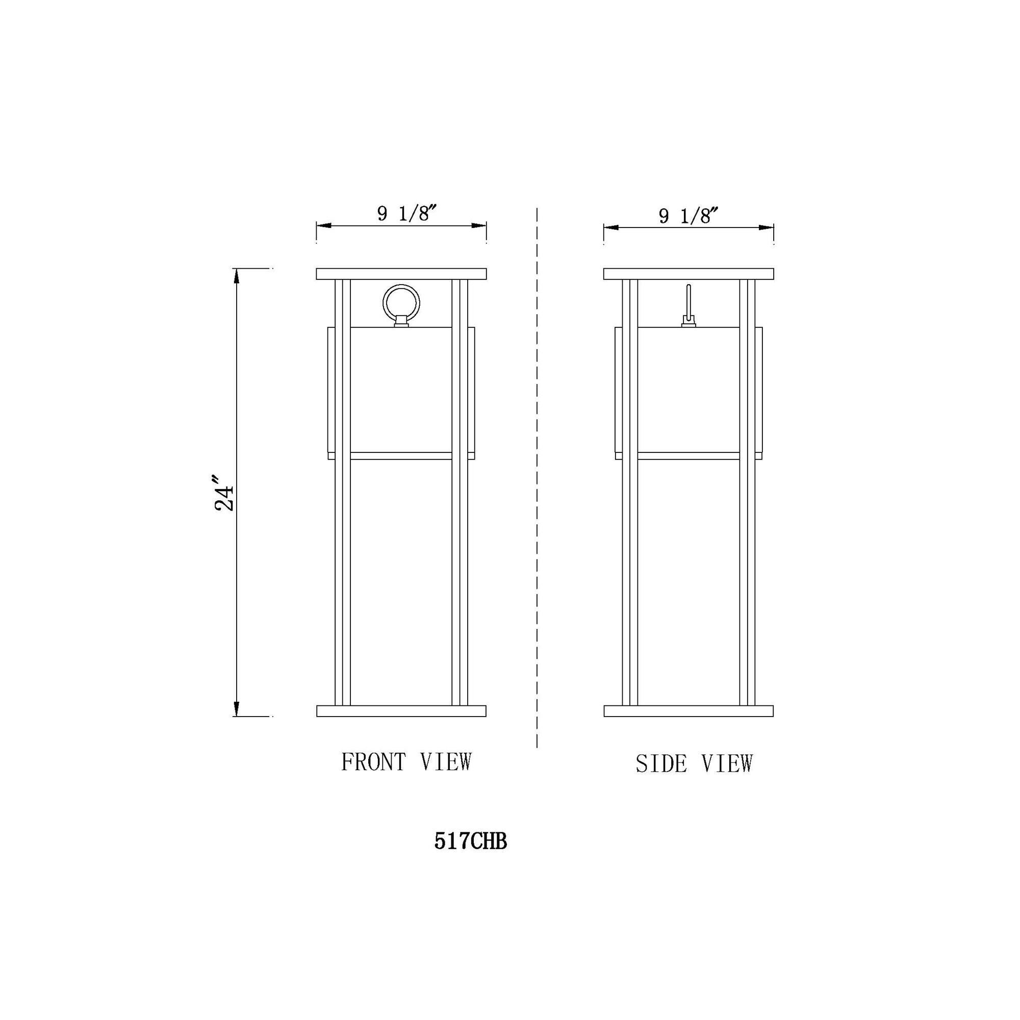 Shown in Black finish and Etched glass