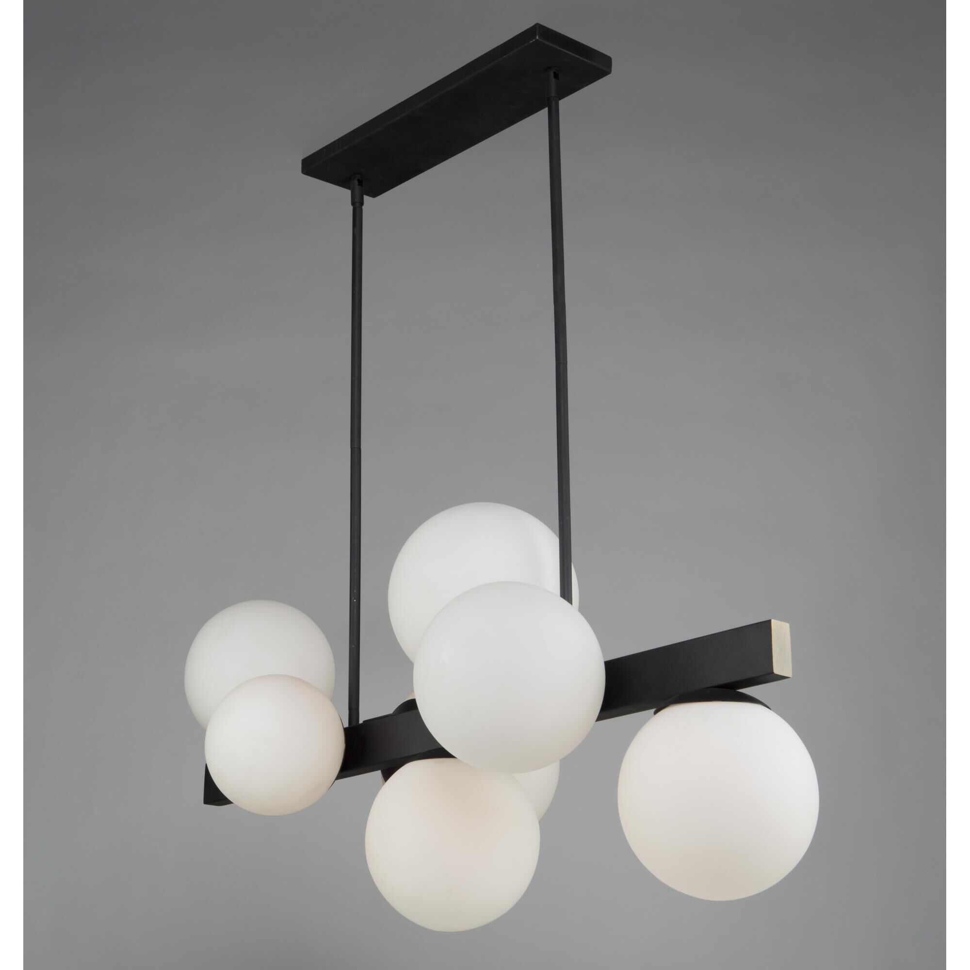 Moonglow 35 Inch 7 Light Mini Chandelier by Artcraft