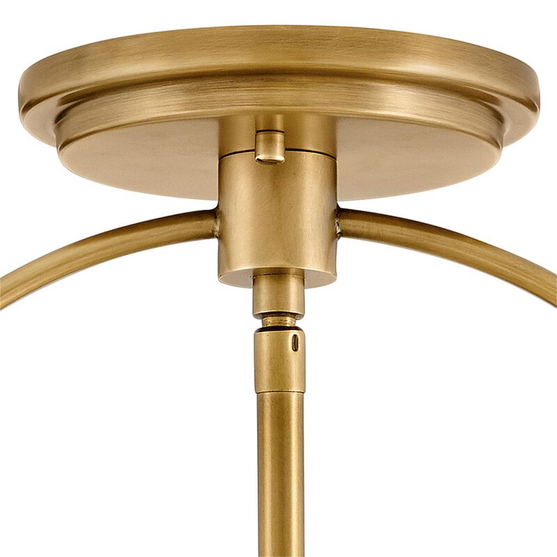 Tournon 15 Inch 2 Light Semi Flush Mount by Hinkley