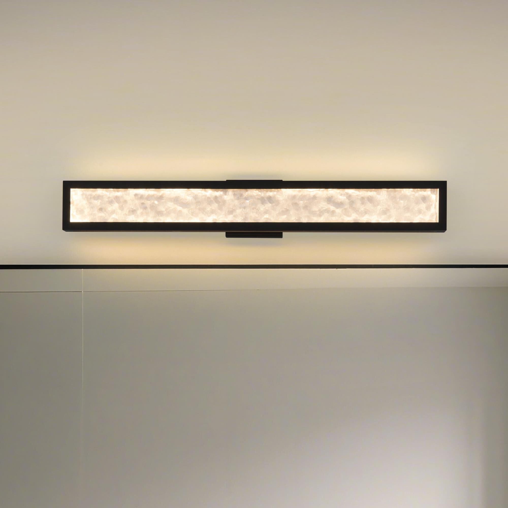 Shown in Textured Black finish and Clear Water glass