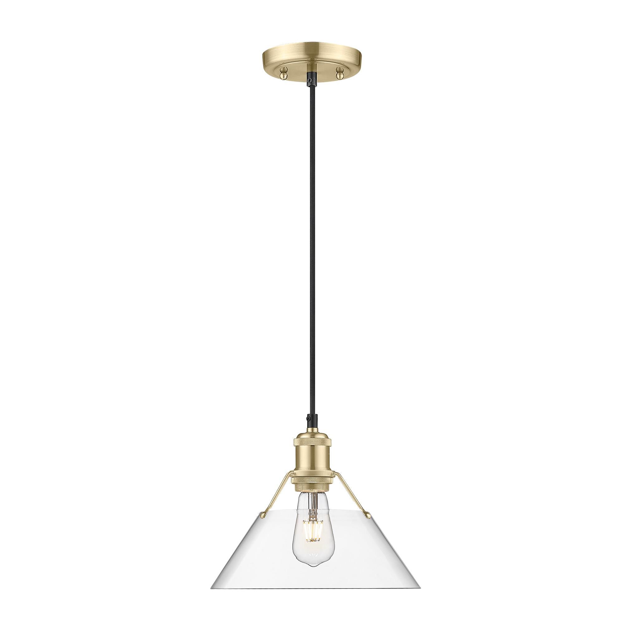 Orwell 10 Inch Mini Pendant by Golden Lighting