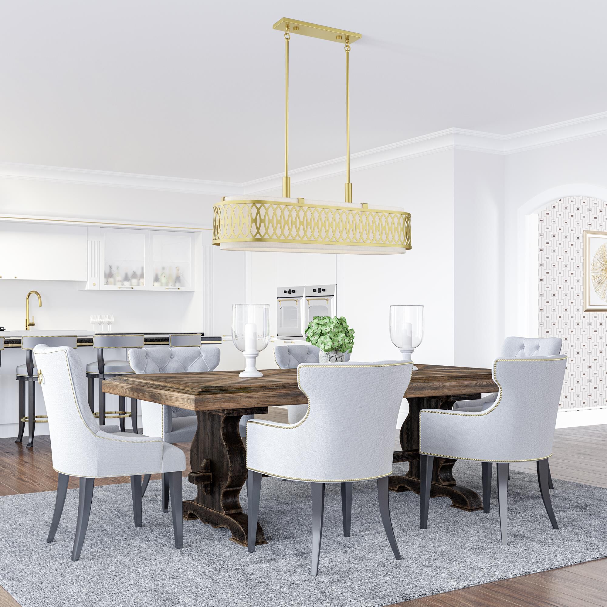 Vistaview 42 Inch Linear Suspension Light by Livex Lighting