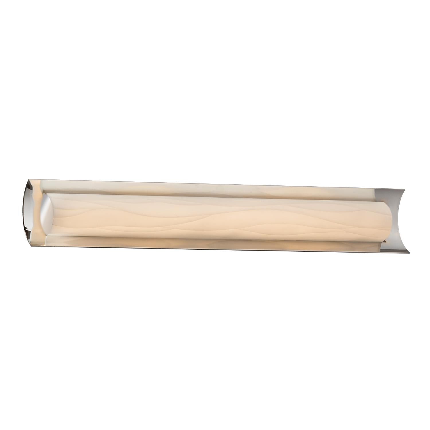 Porcelina 30 Inch 1 Light LED Bath Vanity Light by Justice Design Group