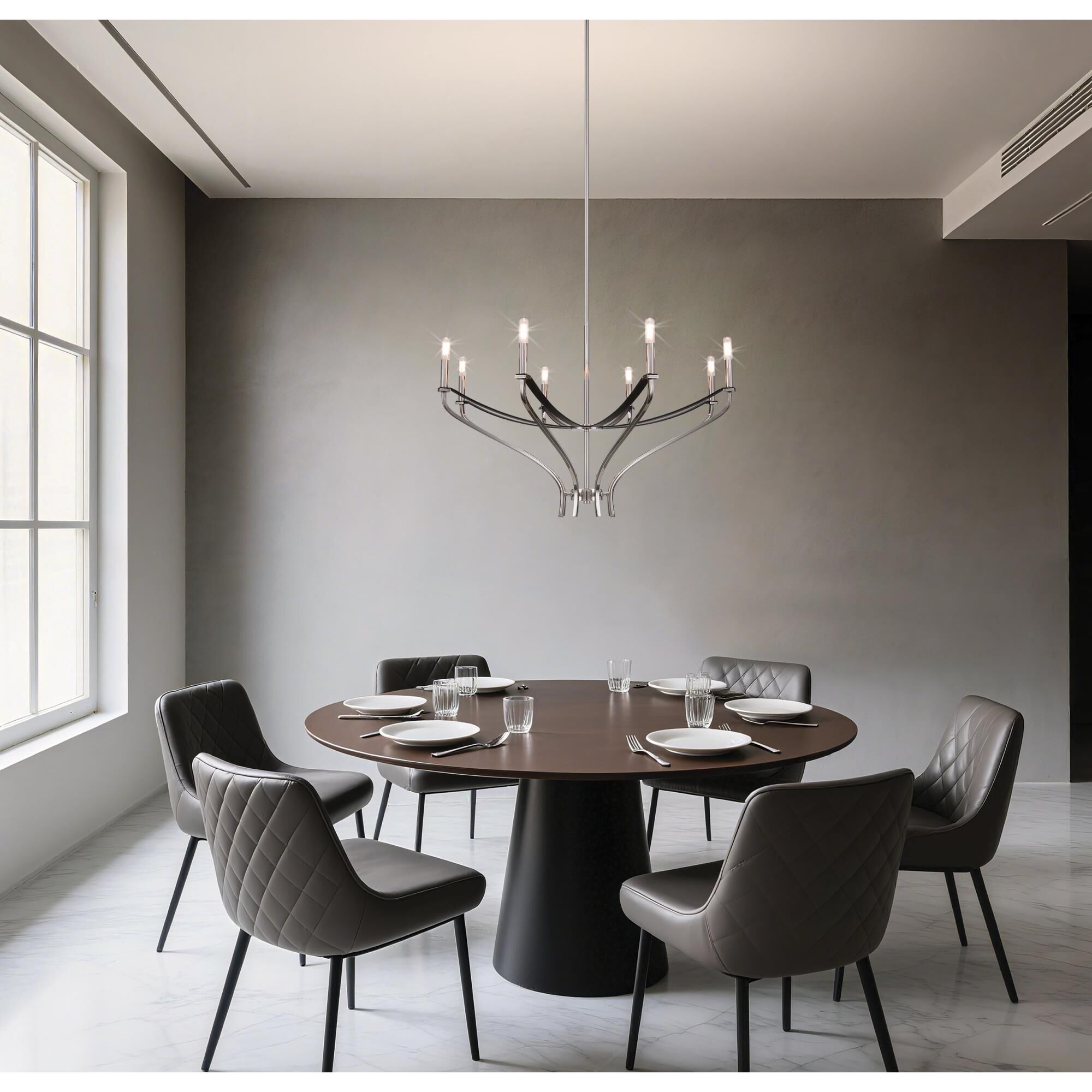 Sussex 37 Inch Chandelier by Eglo Lighting