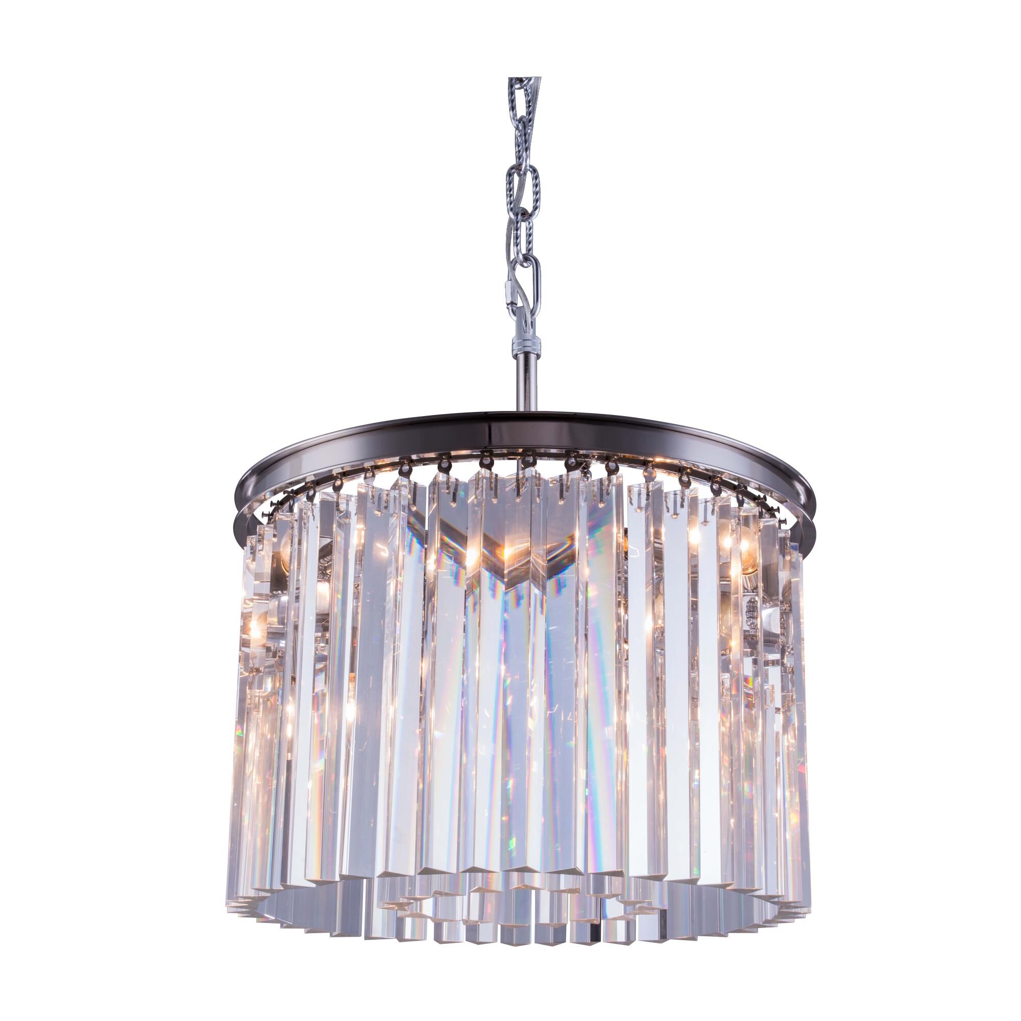 Sydney 20 Inch 6 Light Mini Chandelier by Elegant Lighting