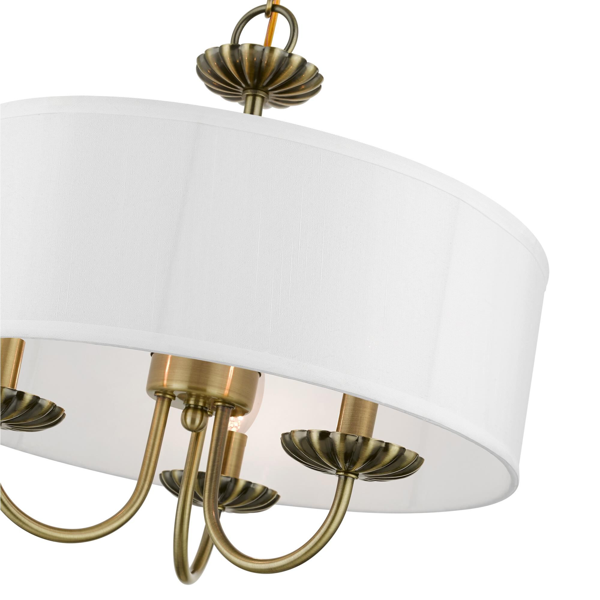 Brookdale 3 Light Mini Chandelier by Livex Lighting