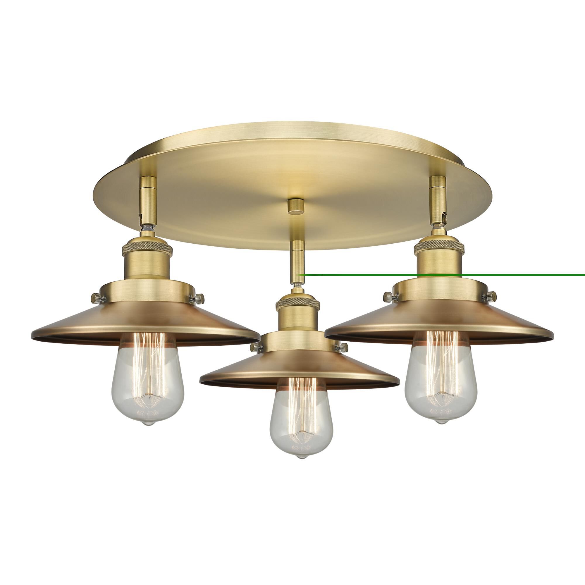 Bruno Marashlian Ballston Urban 20 Inch Flush Mount by Innovations Lighting