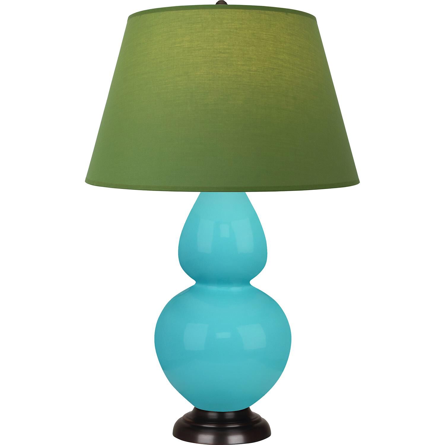 Double Gourd 31 Inch Table Lamp by Robert Abbey