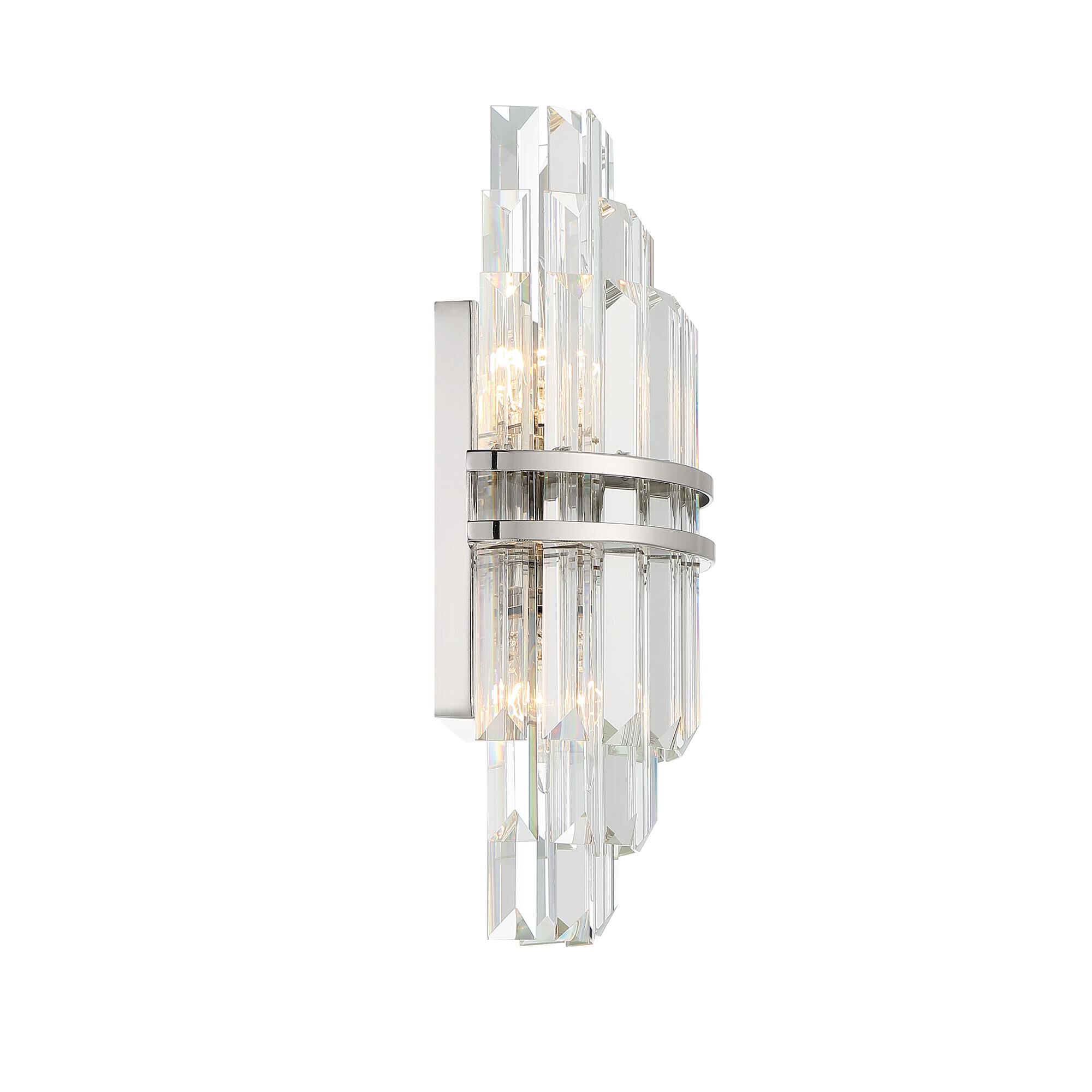 Hayes 8 Inch Wall Sconce by Crystorama