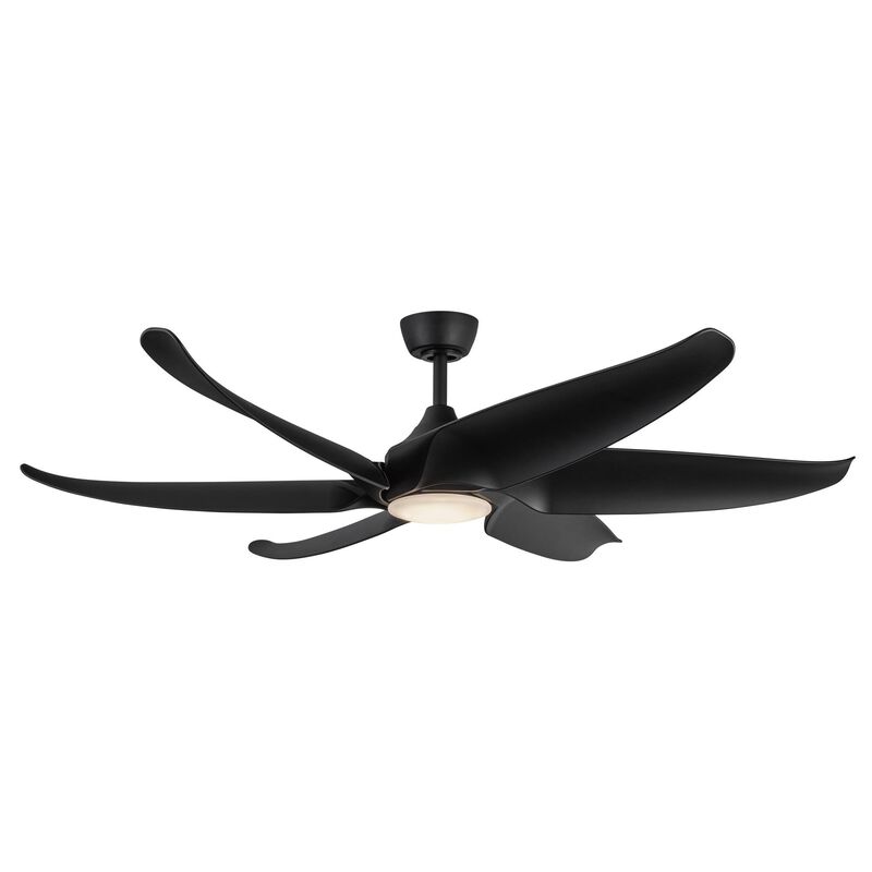 Coronado 60 Inch Ceiling Fan with Light Kit by Kuzco Lighting