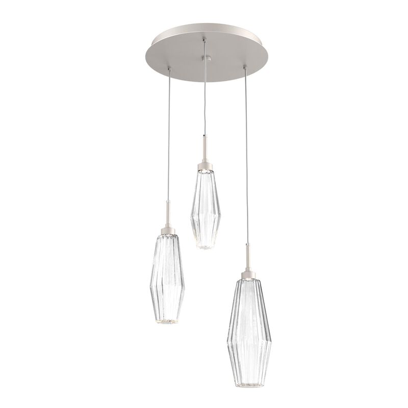 Aalto 17 Inch 3 Light Multi Light Pendant by Hammerton Studio