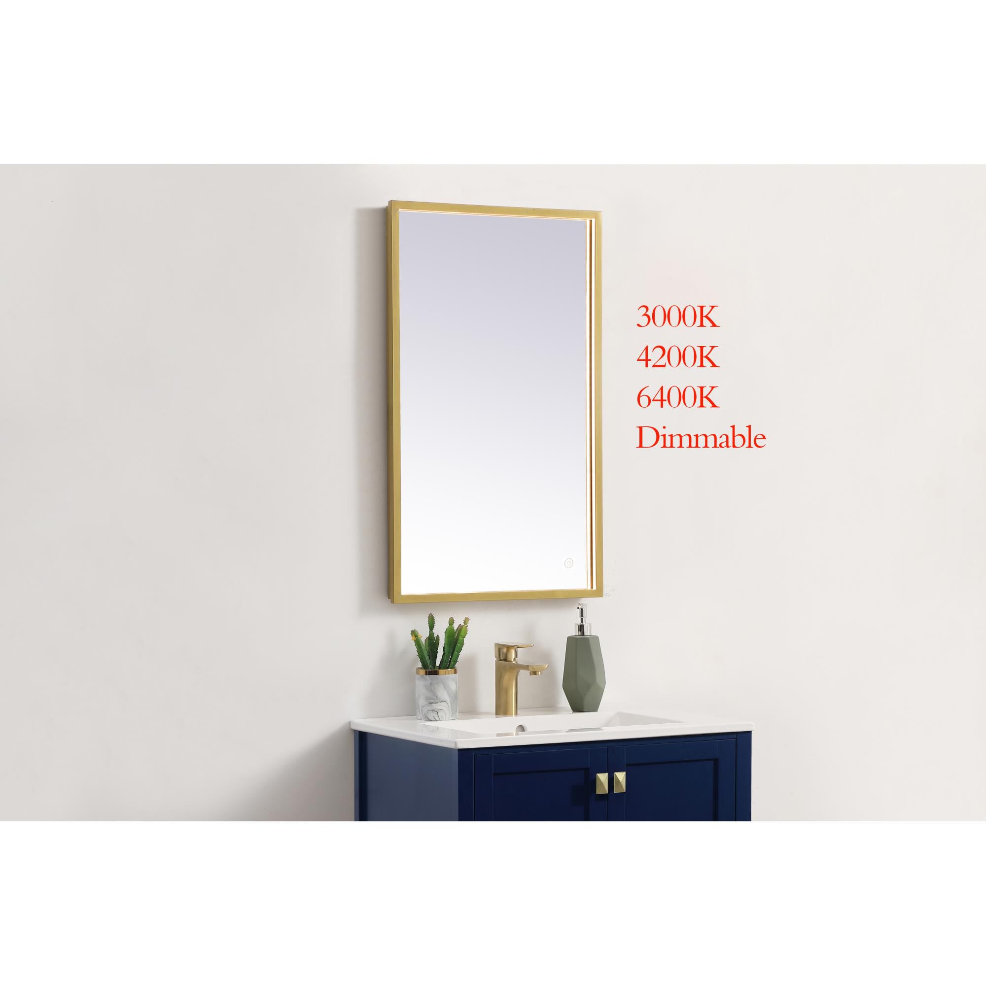 Shown in Brass finish