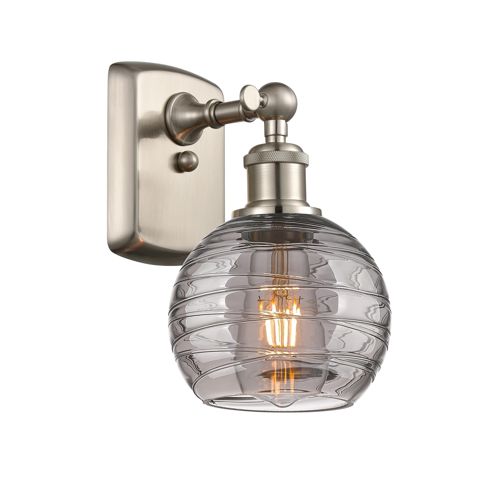Bruno Marashlian Athens Deco Swirl 6 Inch Wall Sconce by Innovations Lighting
