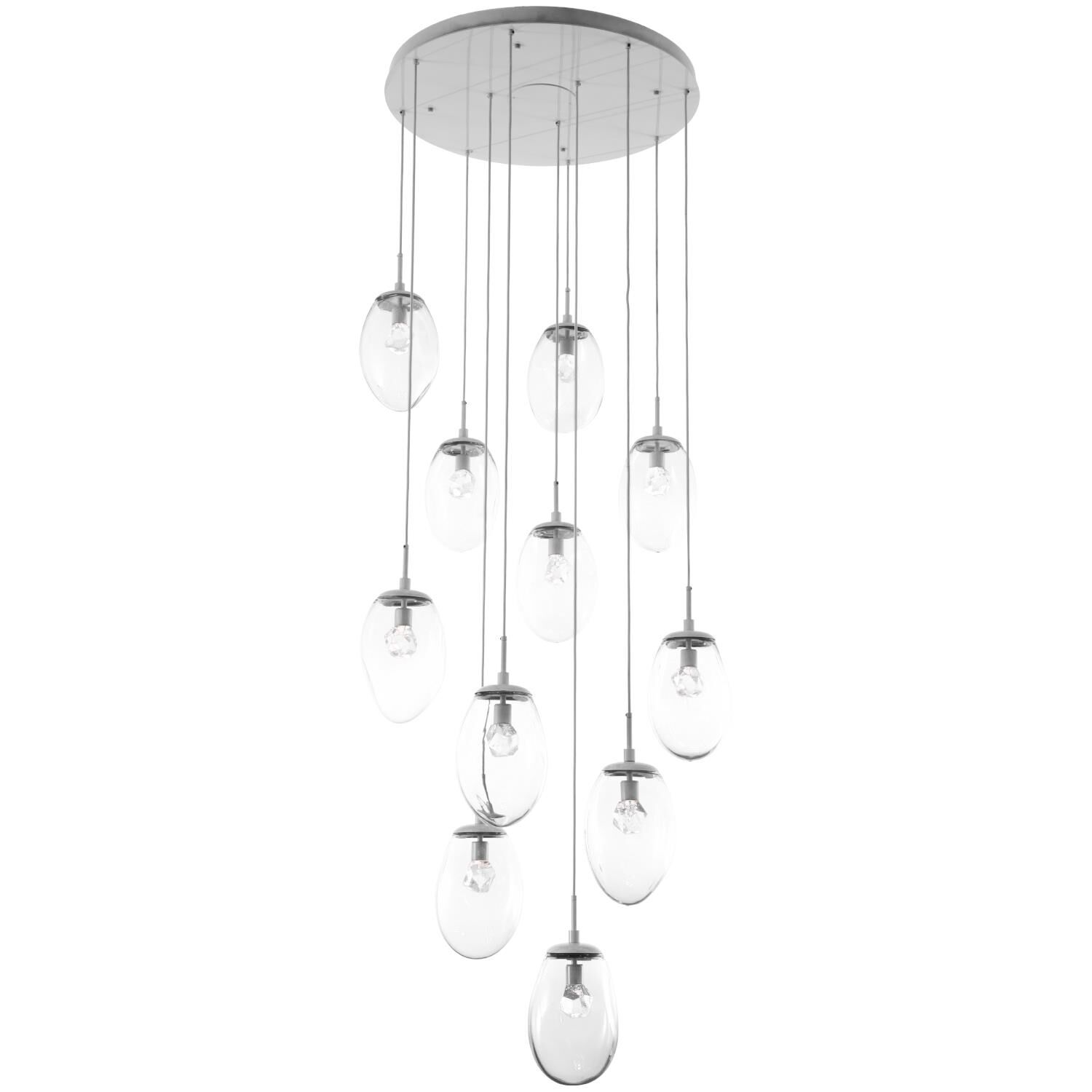 Levi Wilson Nebula 37 Inch 11 Light LED Multi Light Pendant by Hammerton Studio