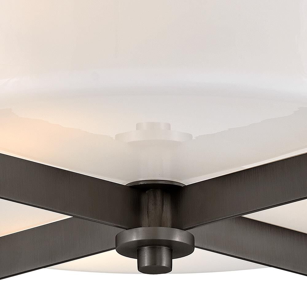 Baxley 15 Inch 3 Light LED Semi Flush Mount by Hinkley Lighting