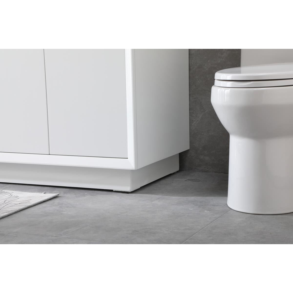 Shown in White finish