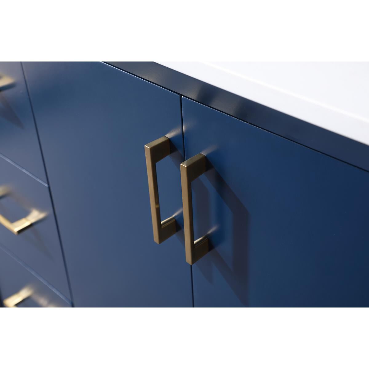 Shown in Blue finish